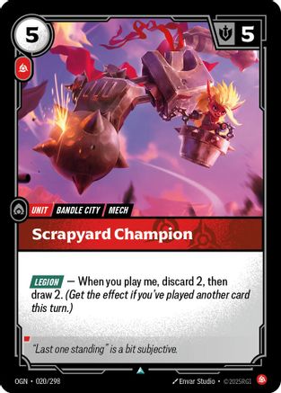 Scrapyard Champion (020/298) [Origins]