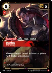 Darius - Trifarian (027/298) [Origins]
