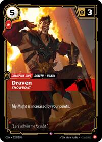 Draven - Showboat (028/298) [Origins]