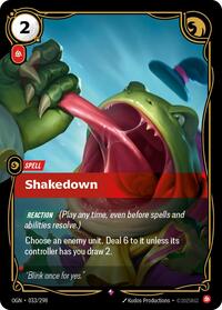 Shakedown (033/298) [Origins]