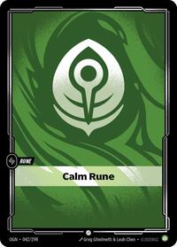 Calm Rune (042/298) [Origins]