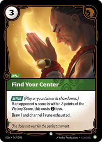 Find Your Center (047/298) [Origins]