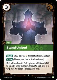 Stand United (053/298) [Origins]