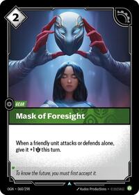 Mask of Foresight (060/298) [Origins]