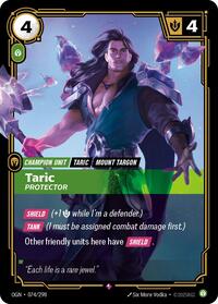 Taric - Protector (074/298) [Origins]