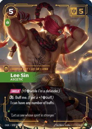 Lee Sin - Ascetic (078/298) [Origins]