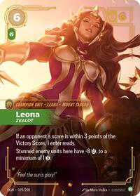 Leona - Zealot (079/298) [Origins]