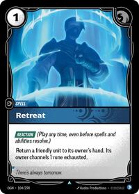 Retreat (104/298) [Origins]