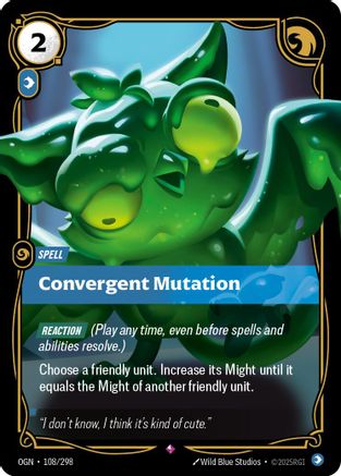 Convergent Mutation (108/298) - Origins