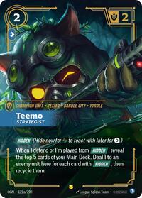 Teemo - Strategist (Alternate Art) (121a/298) [Origins]