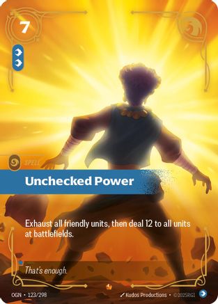 Unchecked Power (123/298) - Origins