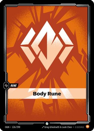 Body Rune (126/298) [Origins]