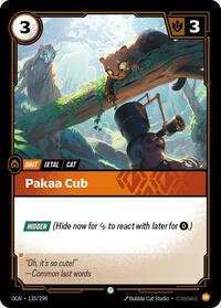 Pakaa Cub (135/298) [Origins]