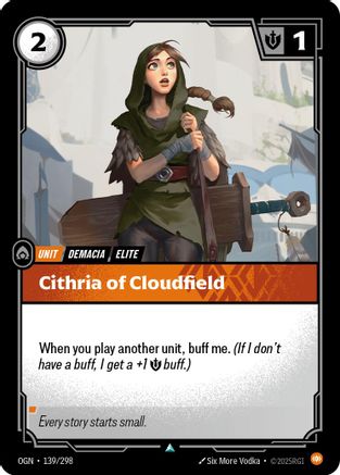 Cithria of Cloudfield (139/298) [Origins]