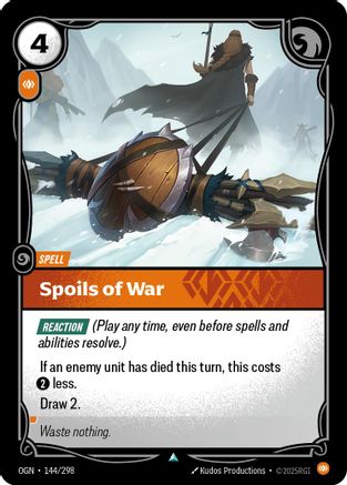Spoils of War (144/298) [Origins]