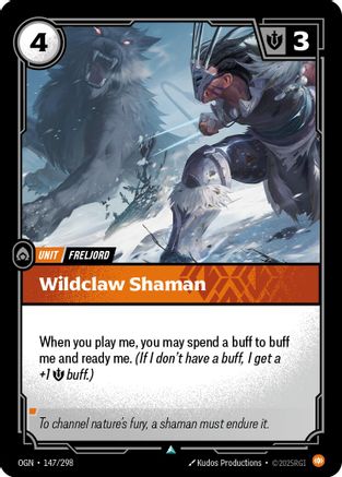 Wildclaw Shaman (147/298) [Origins]