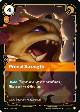 Primal Strength (154/298) [Origins]