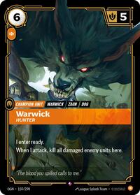 Warwick - Hunter (159/298) [Origins]