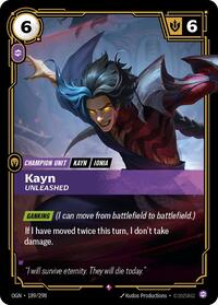 Kayn - Unleashed (189/298) [Origins]
