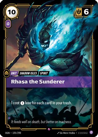 Rhasa the Sunderer (195/298) [Origins]