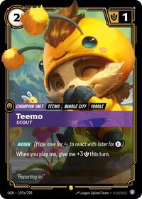Teemo - Scout (Alternate Art) (197a/298) [Origins]
