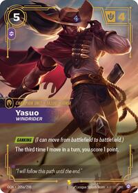 Yasuo - Windrider (Alternate Art) (205a/298) [Origins]