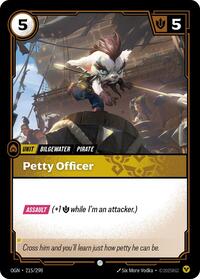 Petty Officer (215/298) [Origins]