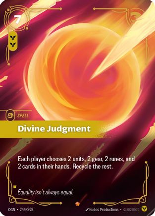 Divine Judgment (244/298) - Origins