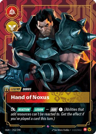 Darius - Hand of Noxus (253/298) [Origins]
