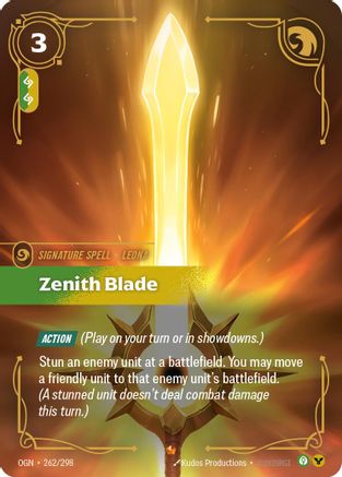 Zenith Blade (262/298) [Origins]