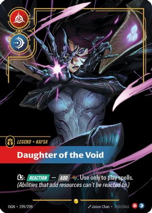 Kai'Sa - Daughter of the Void (Overnumbered) (299/298) [Origins]