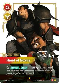 Darius - Hand of Noxus (Signature) (302*/298) [Origins]
