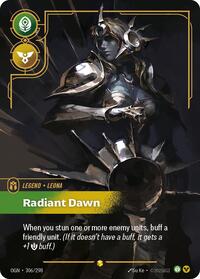 Leona - Radiant Dawn (Overnumbered) (306/298) [Origins]