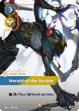 Viktor - Herald of the Arcane (Overnumbered) (308/298) - Origins