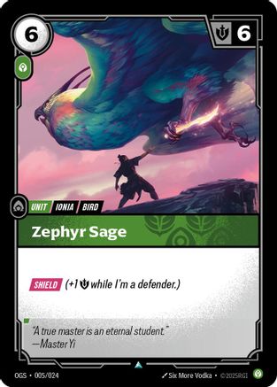 Zephyr Sage (005/024) [Origins Proving Grounds]