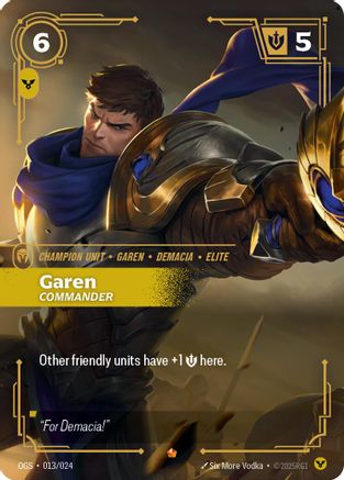Garen - Commander (013/024) [Origins Proving Grounds]