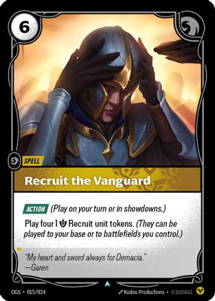 Recruit the Vanguard (015/024) [Origins Proving Grounds]