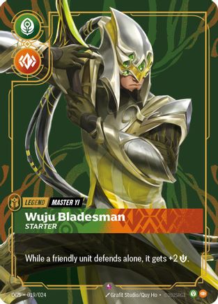 Master Yi - Wuju Bladesman (Starter) (019/024) [Origins Proving Grounds]