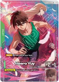 Heero Yuy (C+) (PB01) (ST02-010) [Gundam Promotional Cards]