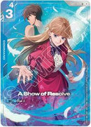 A Show of Resolve (U+) (PB01) (GD01-100) [Gundam Promotional Cards]