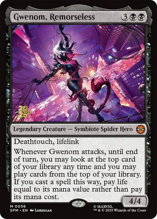 Gwenom, Remorseless [Marvel's Spider-Man Prerelease Promos]