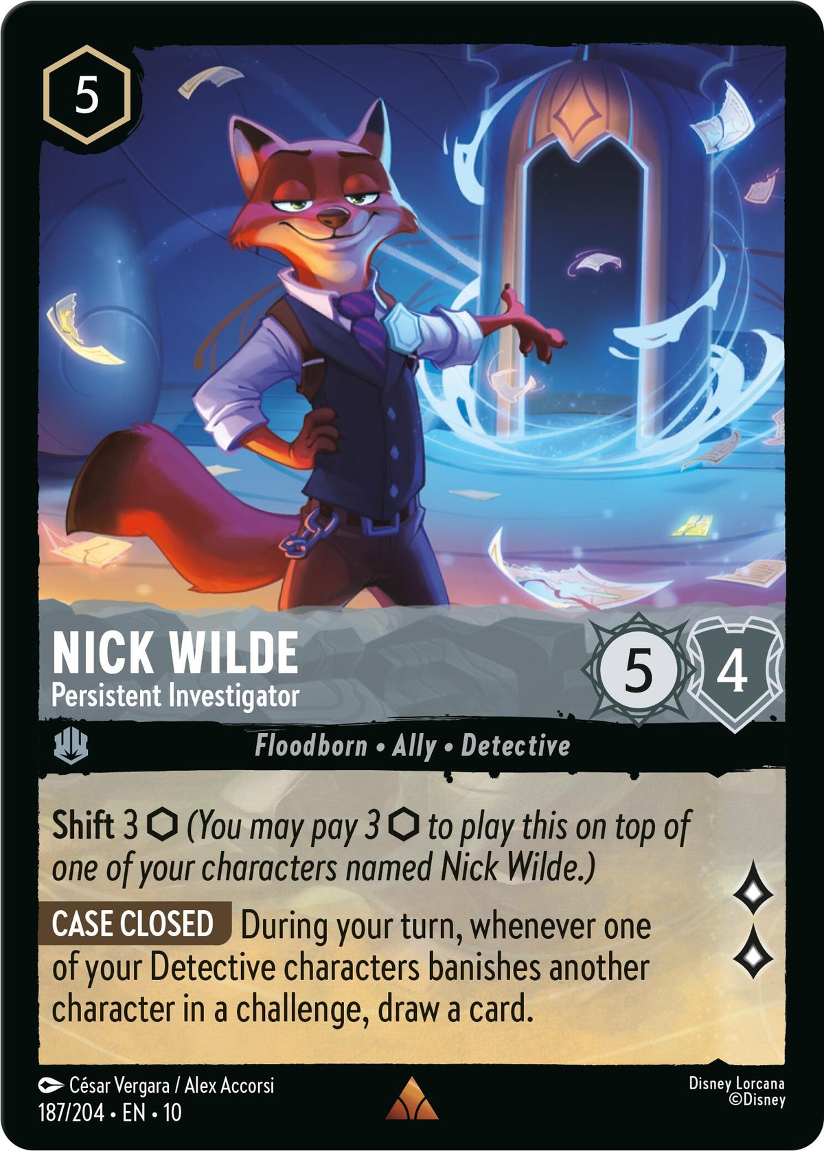 Nick Wilde - Persistent Investigator (187/204) [Whispers in the Well]