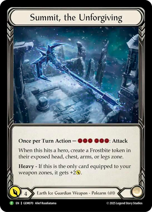 Summit, the Unforgiving [GEM070] (GEM Pack 3)  Cold Foil