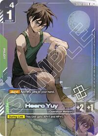 Heero Yuy (Championship Finalist Card 01) (ST02-010) [Gundam Promotional Cards]