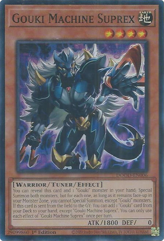 Gouki Machine Suprex [DOOD-EN006] Super Rare