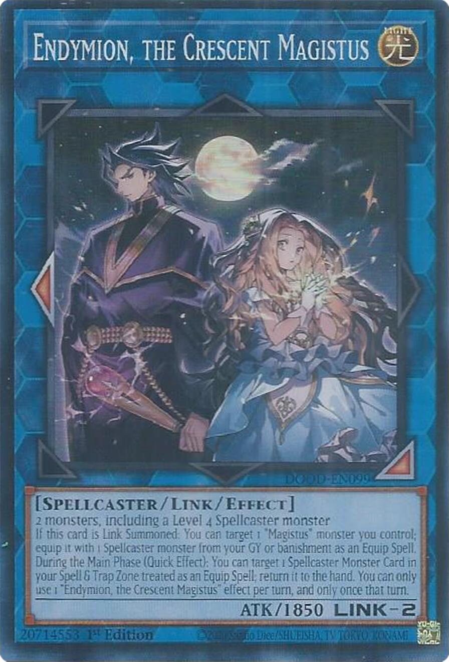 Endymion, the Crescent Magistus [DOOD-EN099] Super Rare
