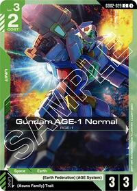 Gundam AGE-1 Normal (GD02-029) (GD02-029) [Dual Impact]