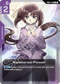 Awakened Power (GD02-110) [Dual Impact]