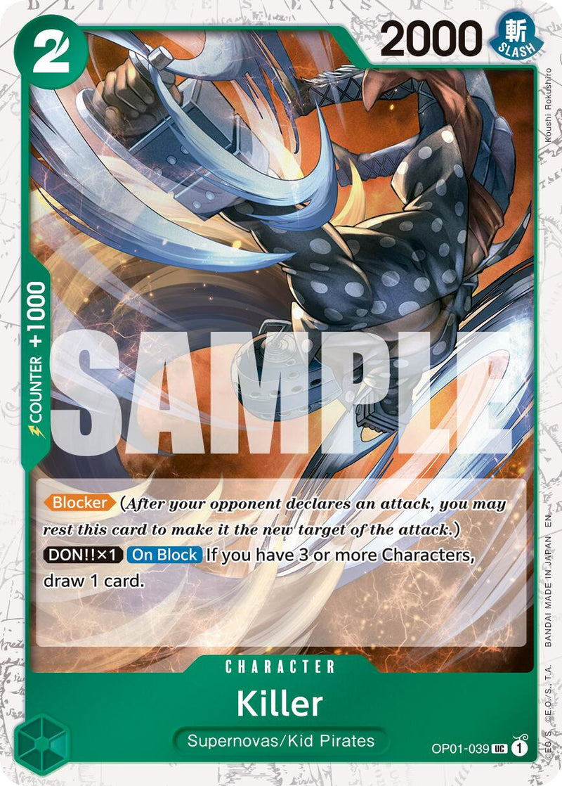 Killer (Pirate Foil) [Premium Booster -The Best- Vol. 2]