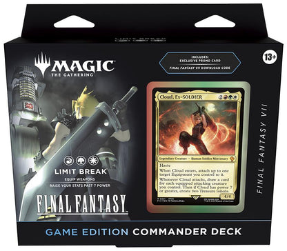 FINAL FANTASY - Commander Deck (FINAL FANTASY VII Limit Break - Game Edition)